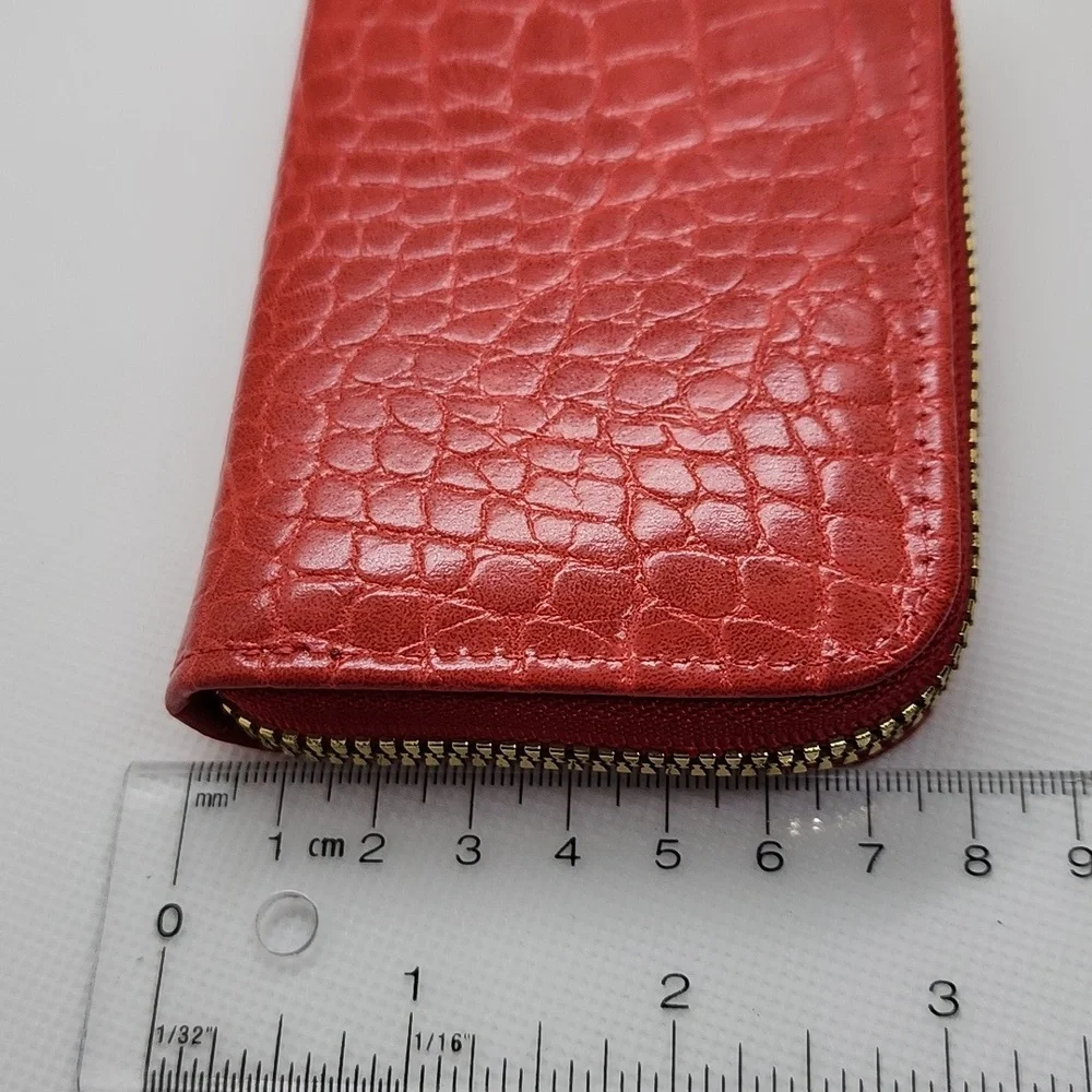 Small Zip Around Card Case - Picture 9 of 11